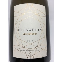 Elevation Les coteaux, Côtes de Roussillon, blanc 2018