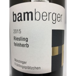 Riesling Monzinger Frühlingsplätzchen Feinherb 2015