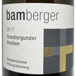 Grauburgunder Meddersheimer Rheingrafenberg 2017
